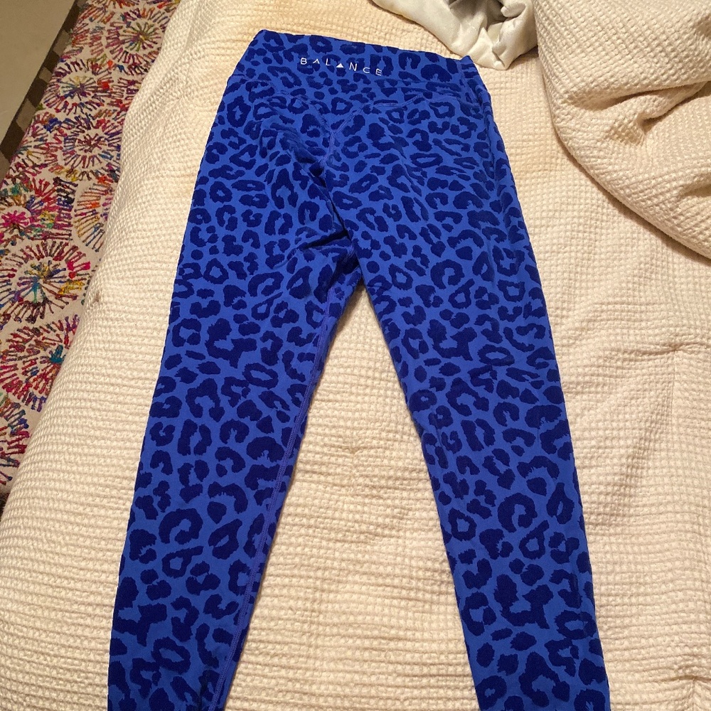 Balance Athletica Blue Leopard